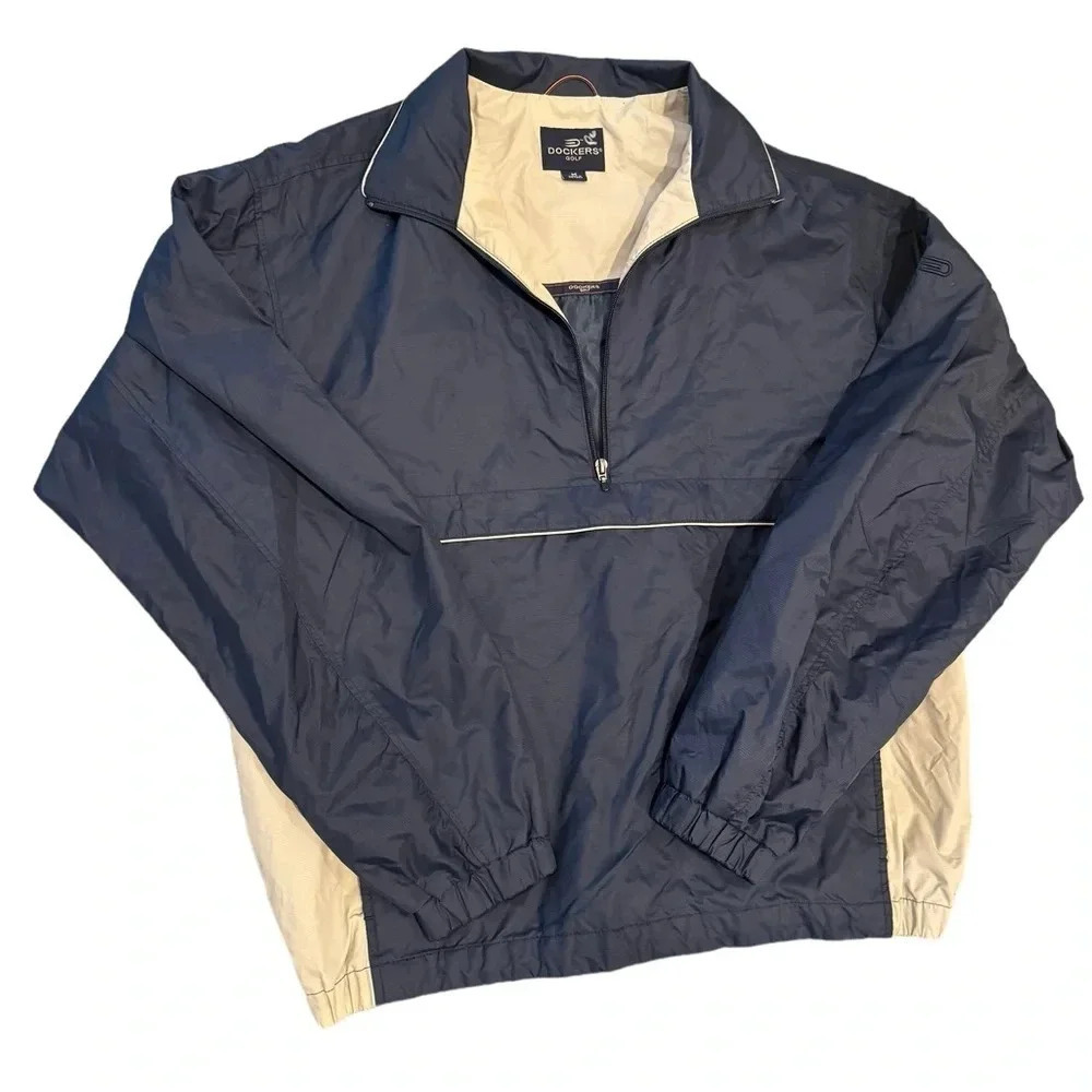 Men’s Dockers Golf Windbreaker Quarter Zip